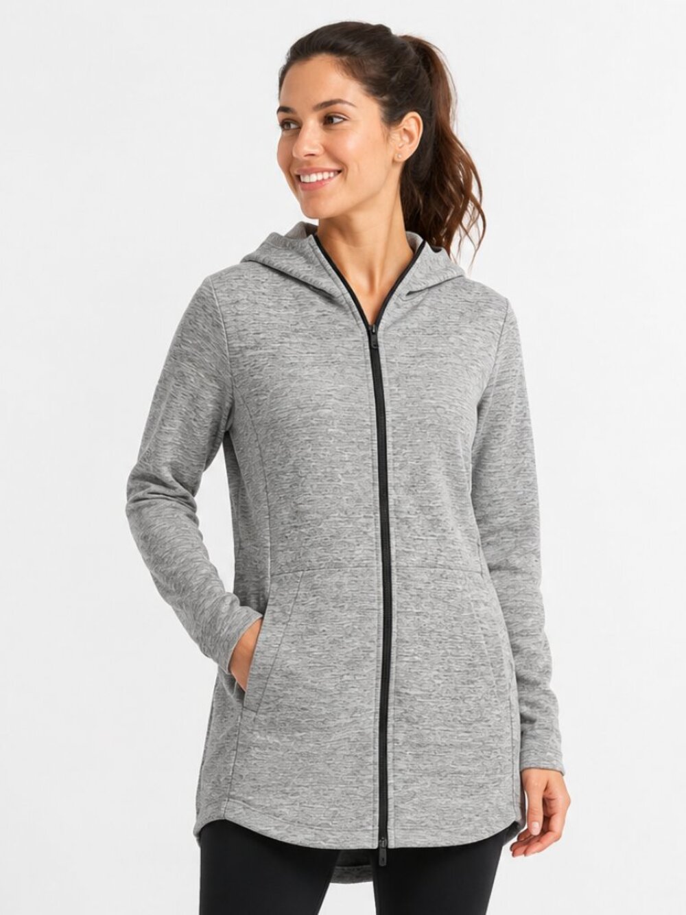 Lululemon Going Places Hooded Jacket Heathered Gray Women’s Size 4